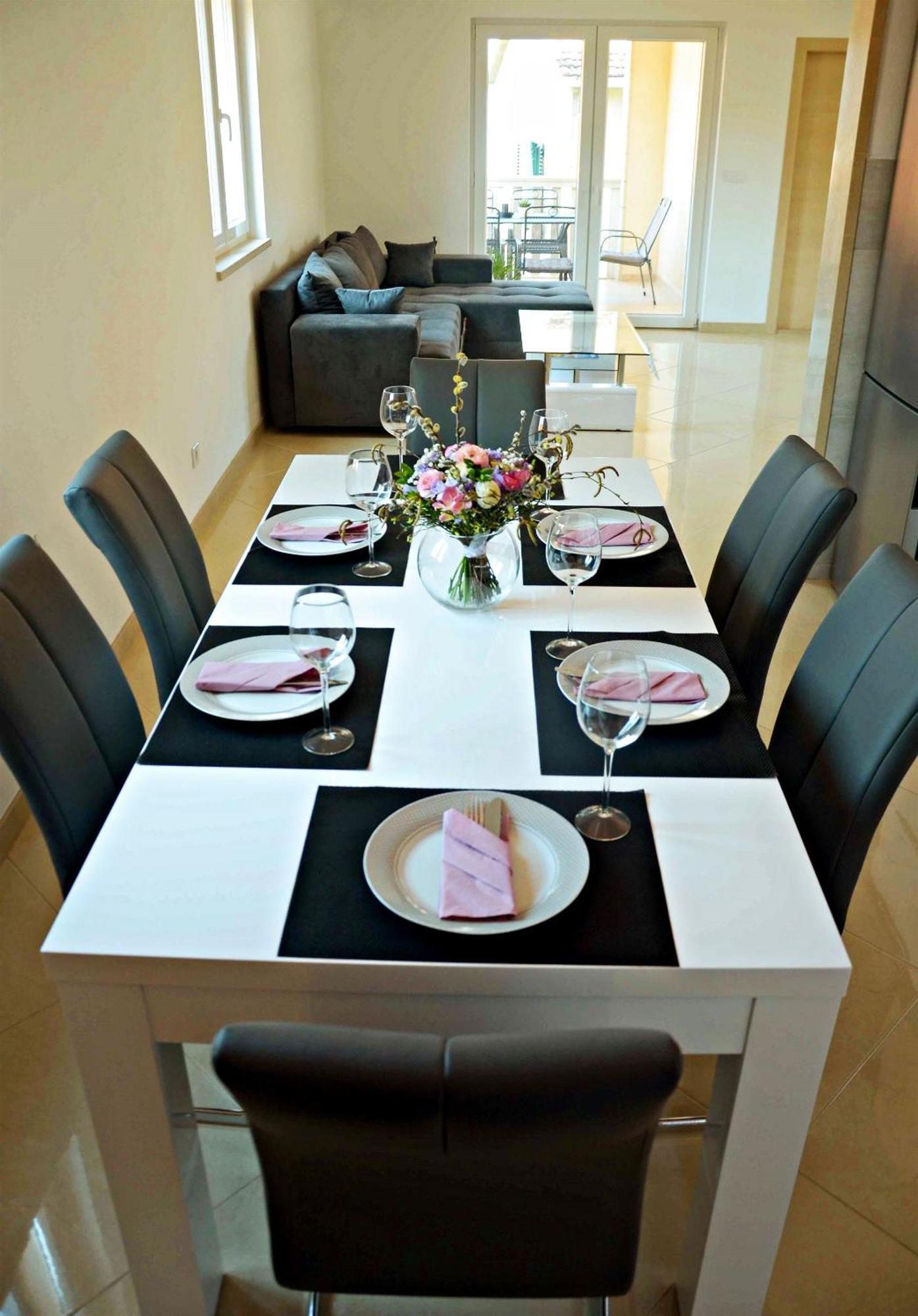 Apartment Luna Постира Экстерьер фото